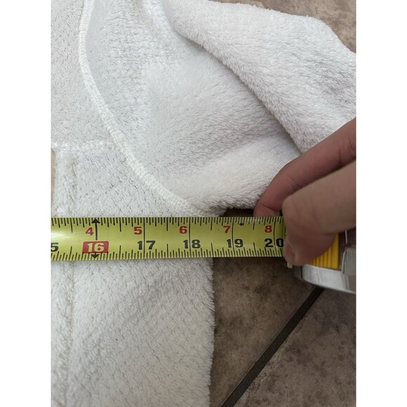 Patagonia Sweater Women’s Medium Off White Retool Snap T Pullover Mock Neck Logo - Picture 8 of 9